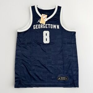 Nike Jordan Georgetown Hoyas Basketball Jersey #8 Dri-FIT Men's Large